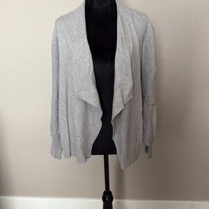 Grey Cardigan, size L, never worn, tags still on